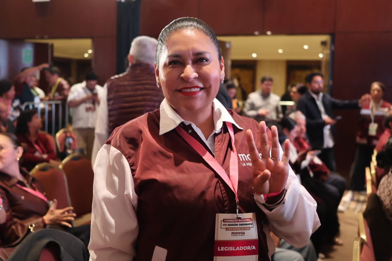 'Morena es mi casa y mi convicción de lucha': Ana Lilia Rivera en el Consejo Nacional del Movimiento